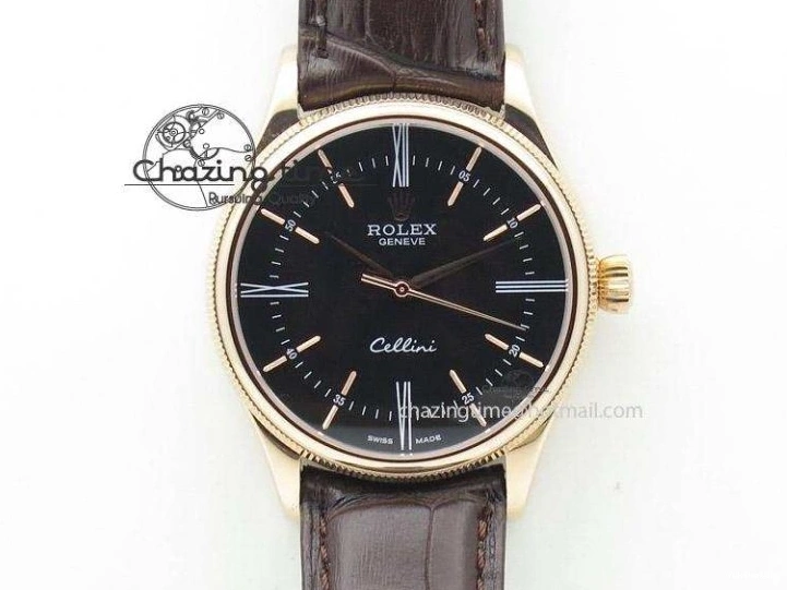 Leather 1:1 Gold Noob Rose Daytona RG Dial Edition SA4130 Best Strap On 116515 0416